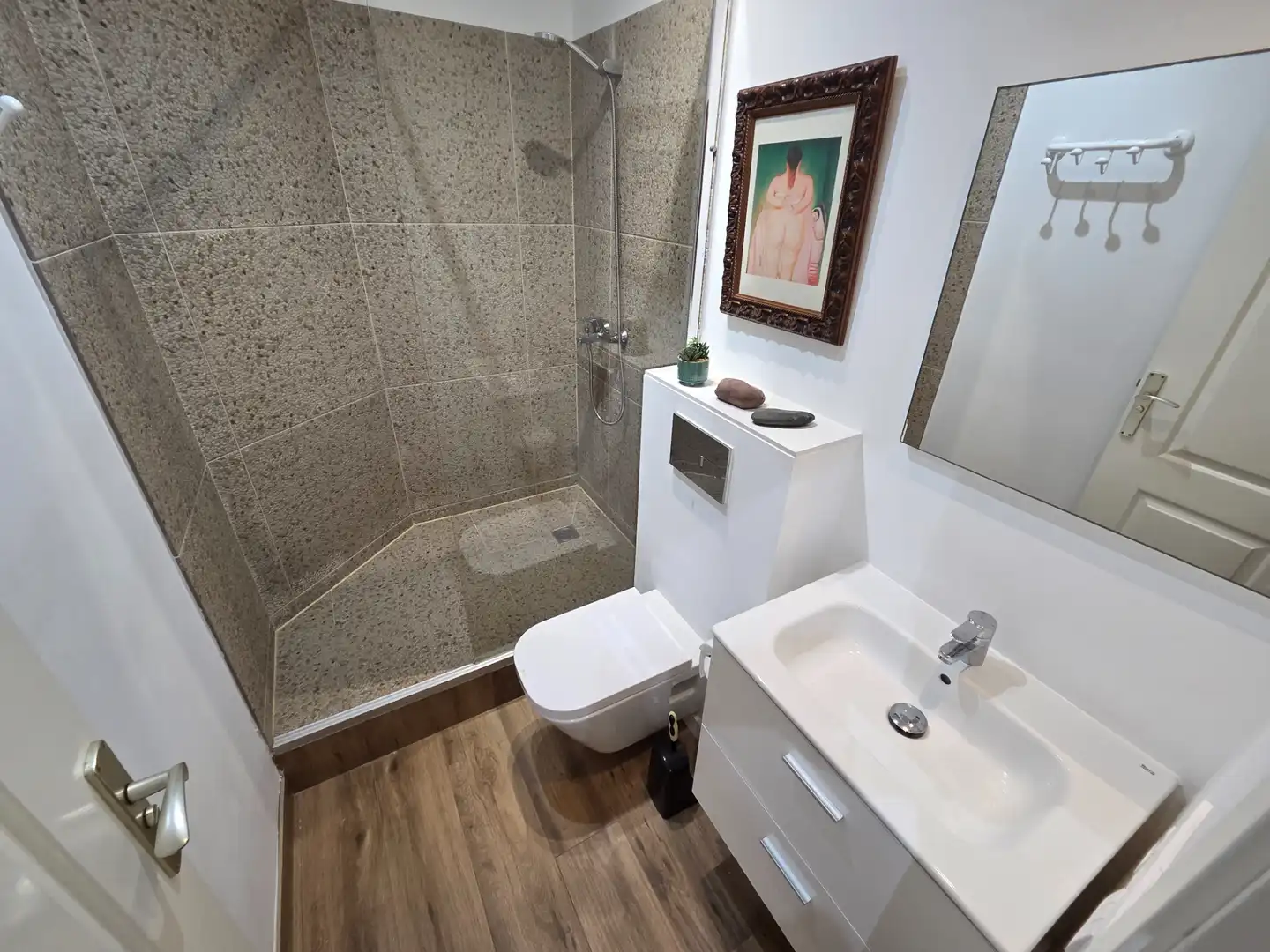 Bathroom of Flat for rent in Las Palmas de Gran Canaria  with Storage room, Furnished and Washing machine
