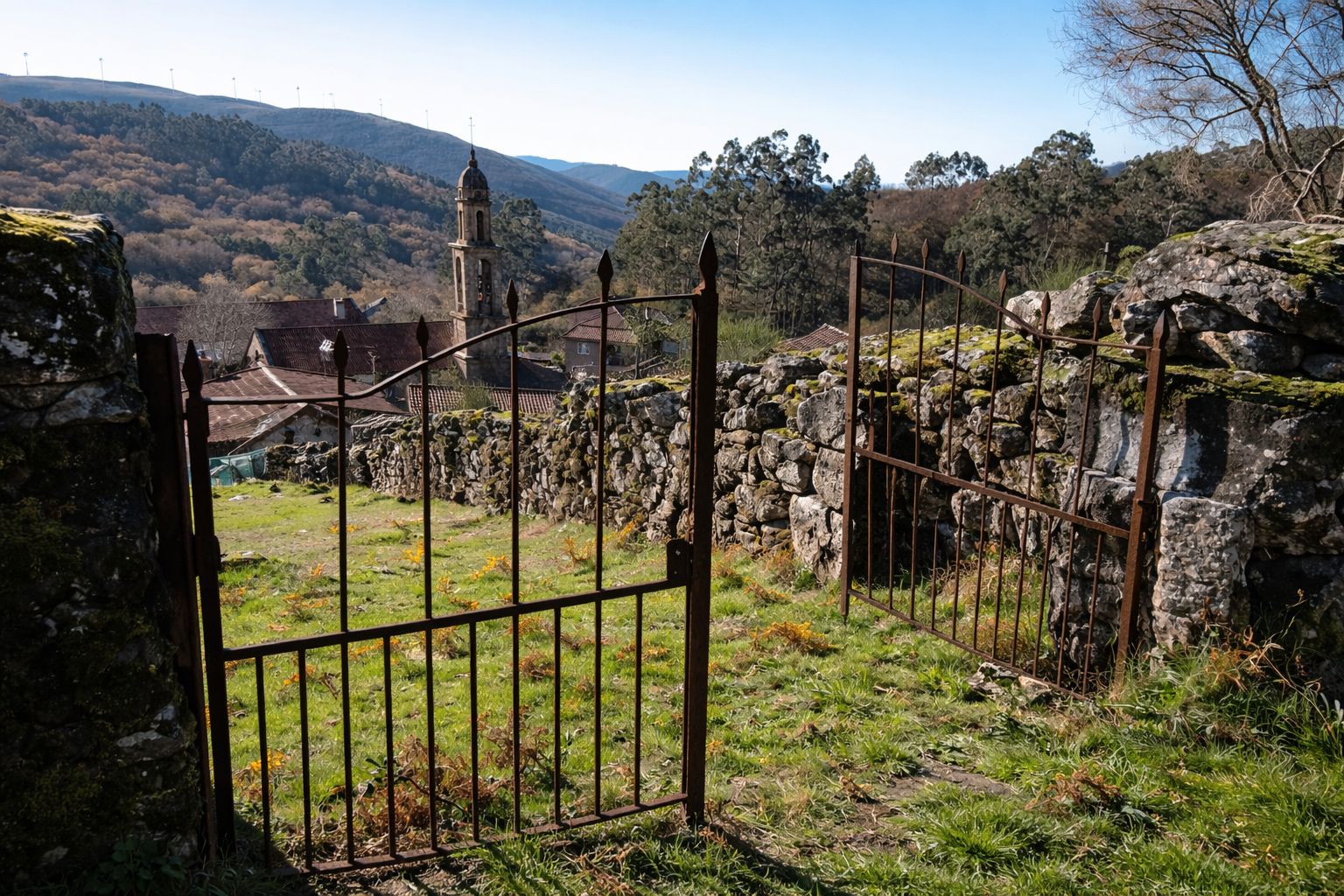 Finca rústica en venta en A Cañiza   con Jardín privado