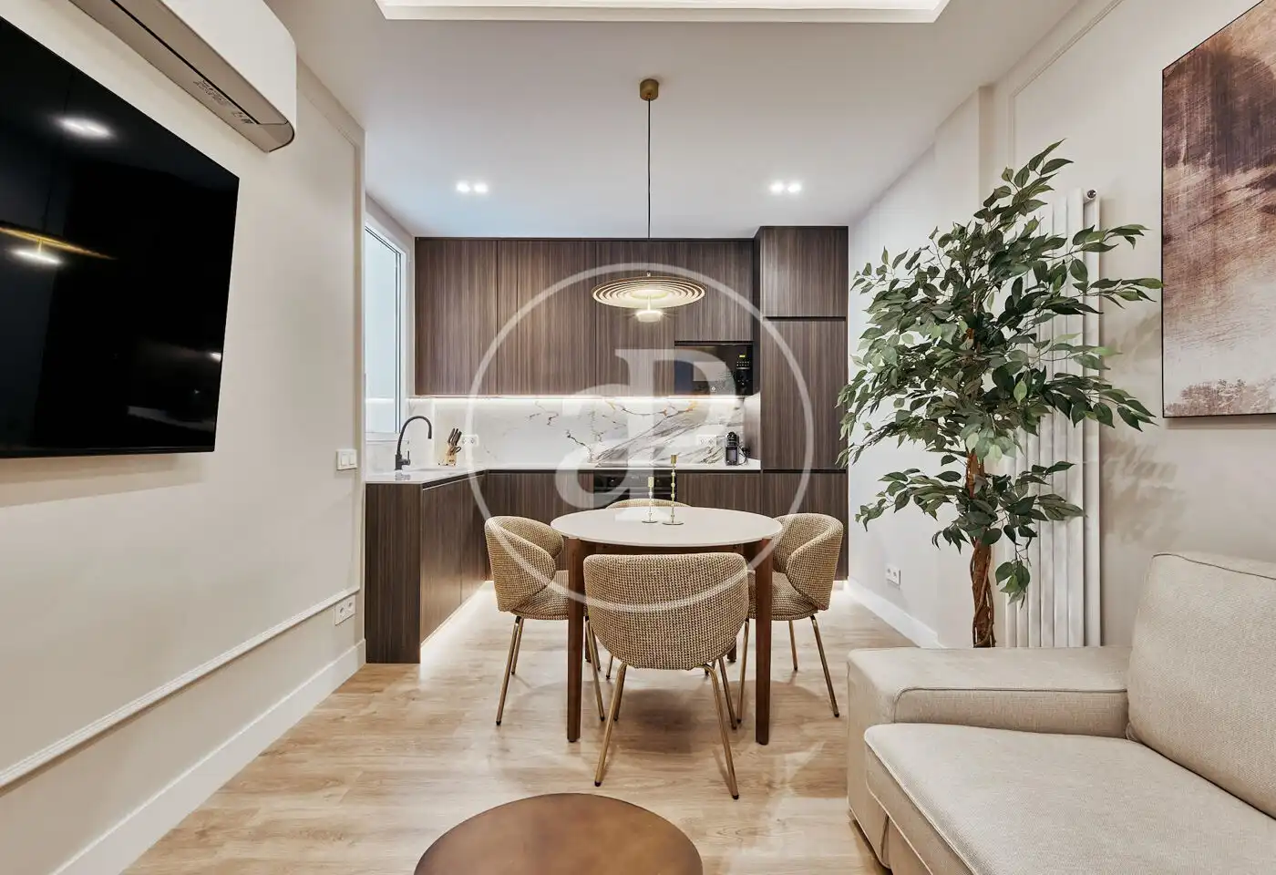 Sala d'estar de Pis en venda en Madrid amb Aire condicionat, Calefacció i Terrassa