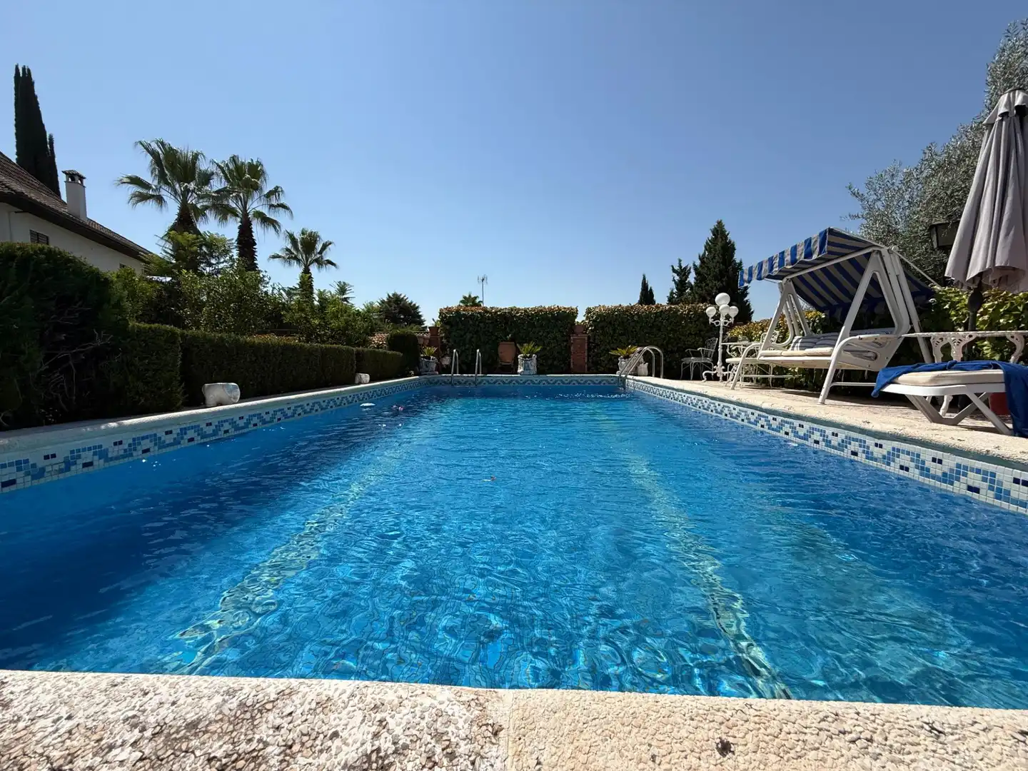 Swimming pool of Houses for sale in  Córdoba Capital  with Air Conditioner, Private garden and Terrace