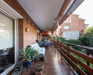 Terrassa de Apartament de lloguer en Sant Cugat del Vallès amb Balcó