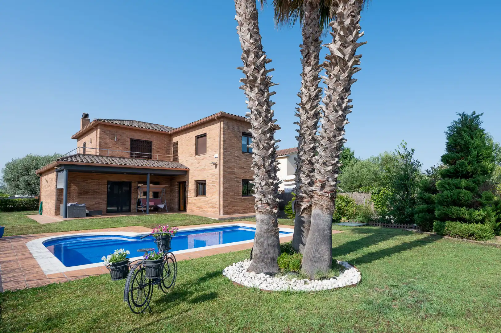 Jardín de Casa o chalet en venta en Quart con Calefacción, Jardín privado y Terraza