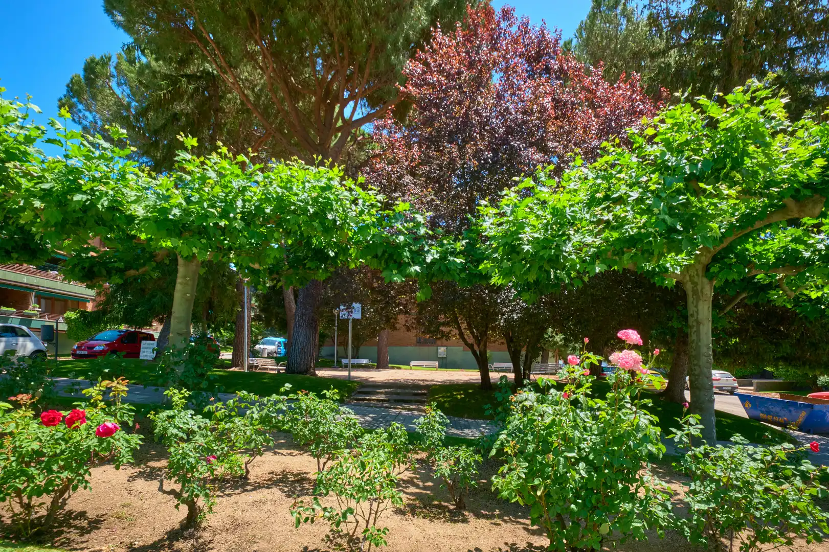 Garten von Wohnung zum Verkauf in Collado Mediano mit Heizung, Terrasse und Abstellraum