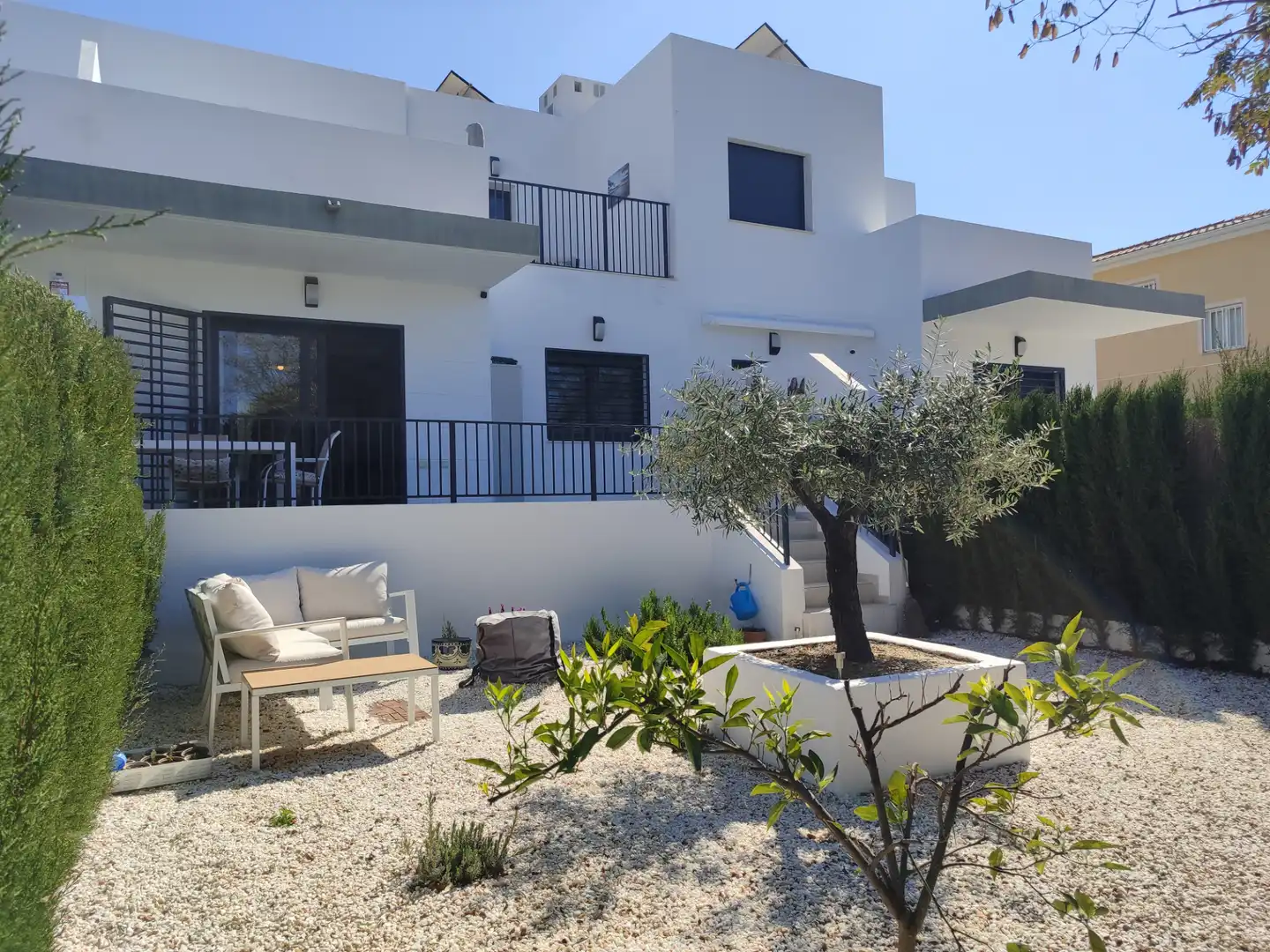 Terraza de Casa o chalet en venta en Busot con Aire acondicionado, Calefacción y Jardín privado
