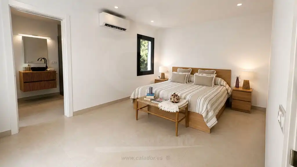 Bedroom of Houses for sale in Santanyí  with Air Conditioner, Private garden and Swimming Pool