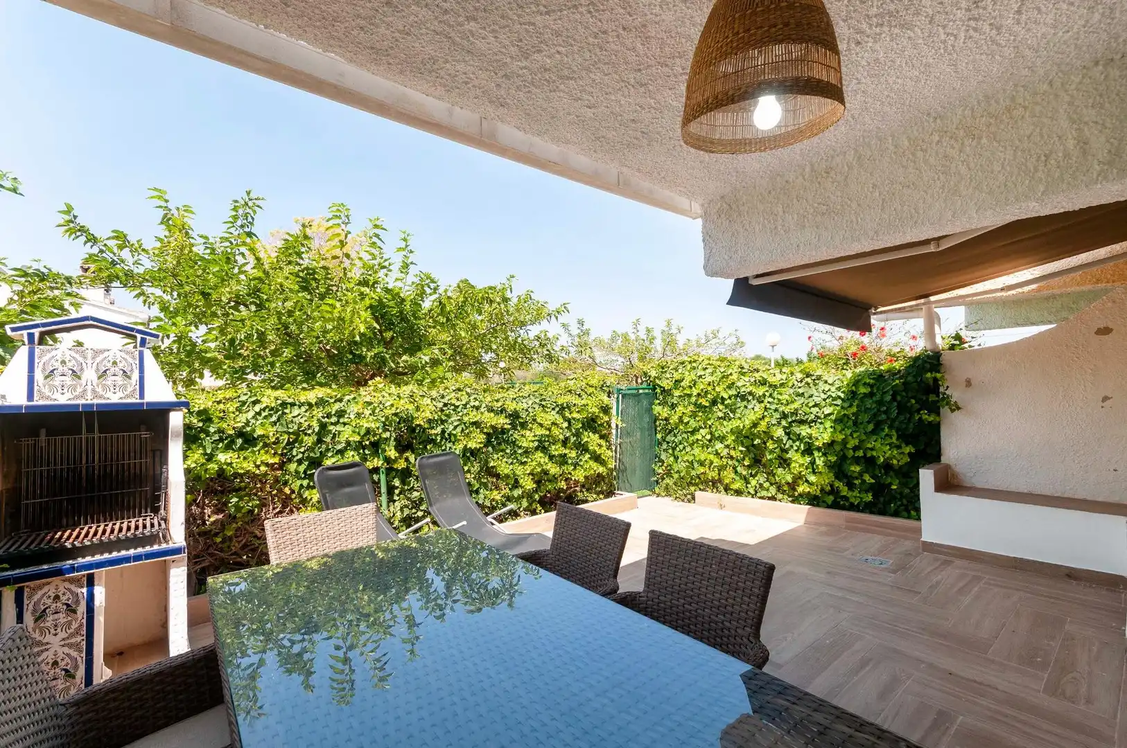 Terraza de Apartamento en venta en Jávea / Xàbia con Jardín privado, Terraza y Piscina comunitaria