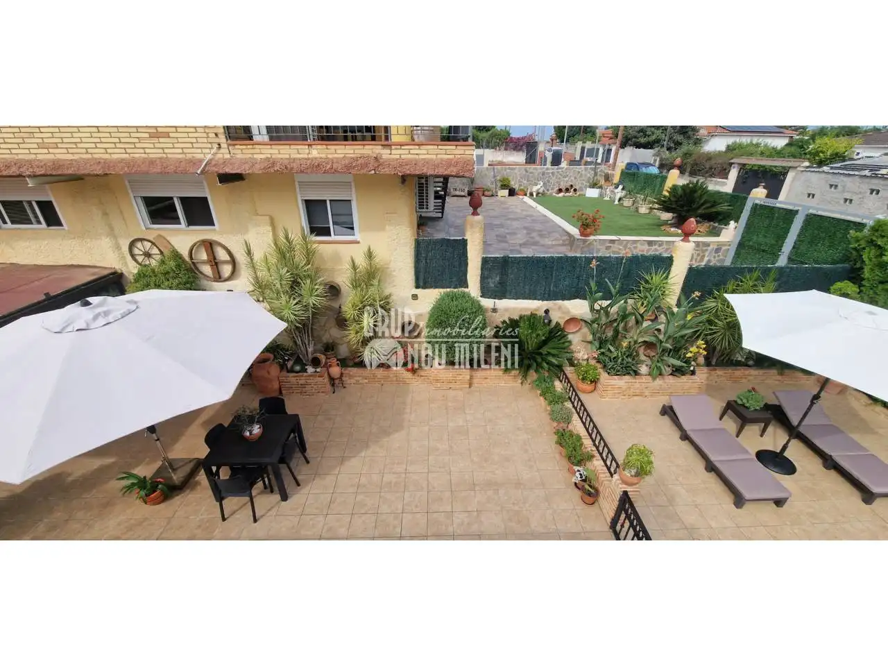 Garden of Houses for sale in Picassent  with Air Conditioner, Private garden and Terrace
