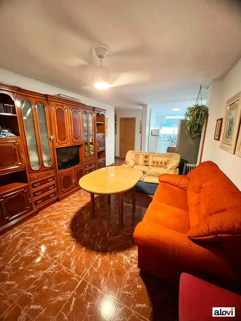 Sala d'estar de Pis per a compartir en Granada amb Calefacció, Moblat i Balcó