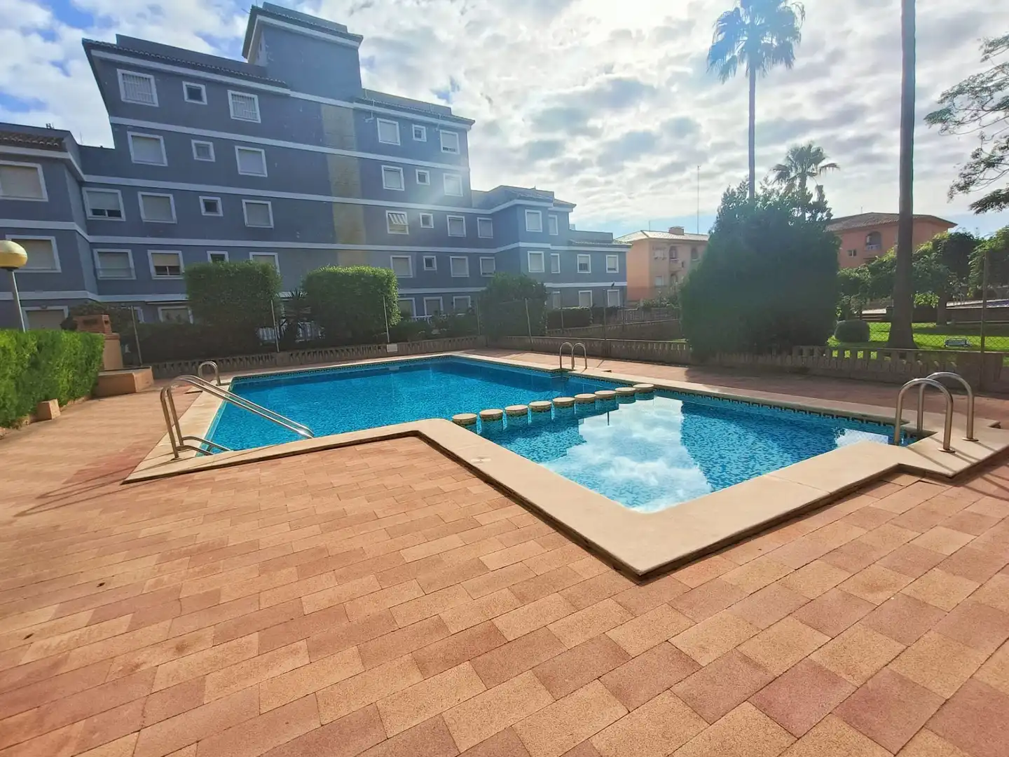 Swimming pool of Apartments for sale in Sueca  with Air Conditioner and Terrace