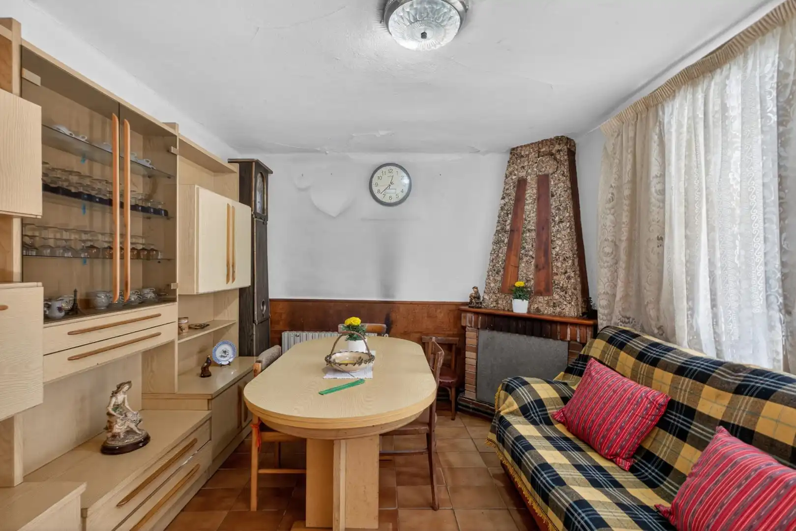 Sala de estar de Casa adosada en venta en Arbúcies