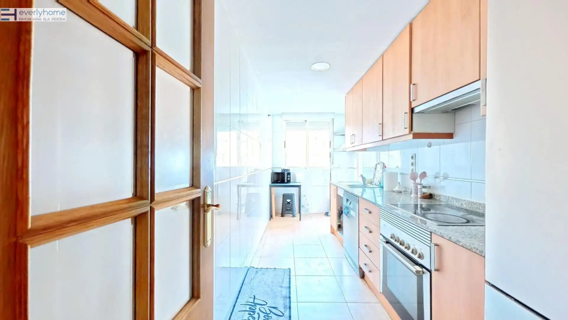 Cocina de Piso en venta en Castellón de la Plana / Castelló de la Plana con Parquet y Trastero