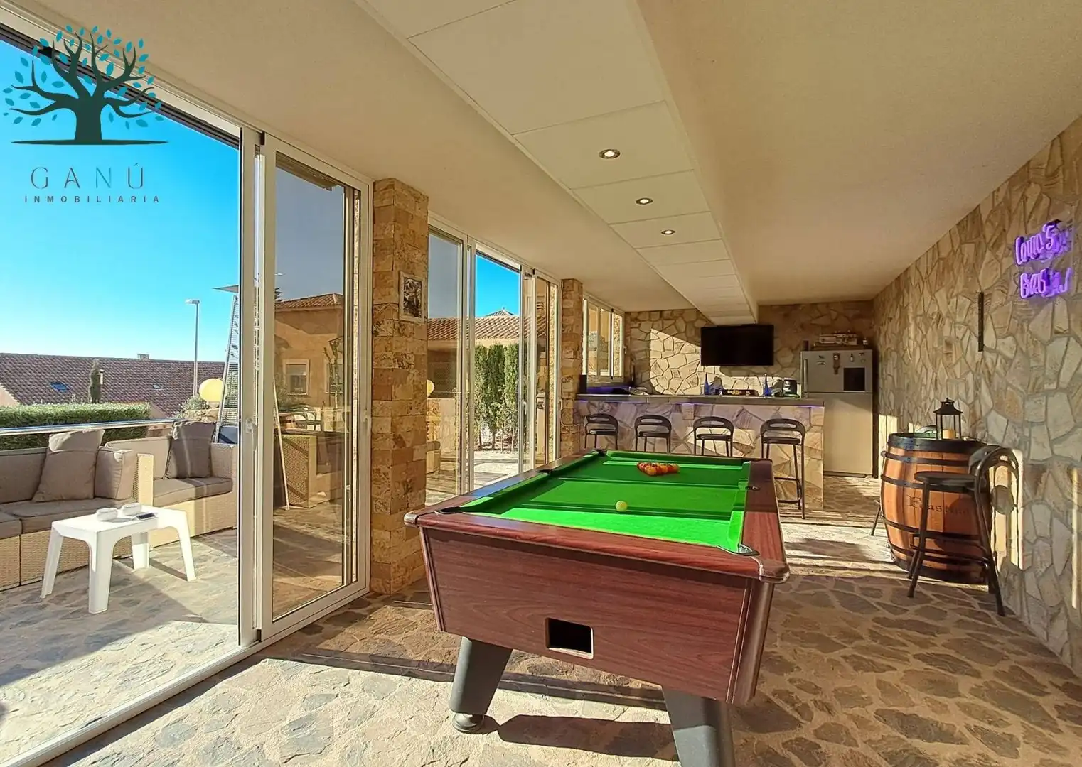 Terraza de Casa o chalet en venta en Cartagena con Aire acondicionado, Calefacción y Jardín privado