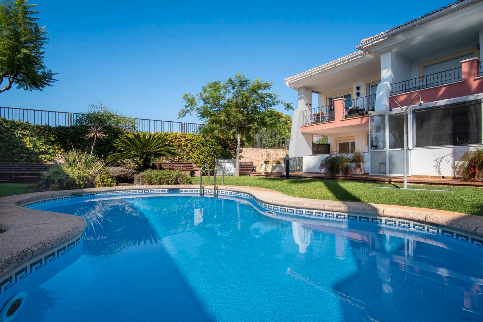Garden of Flat for sale in Dénia  with Heating and Swimming Pool