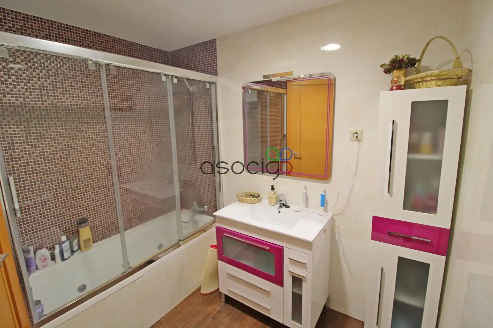 Baño de Ático en venta en Guadalajara con Aire acondicionado, Calefacción y Terraza
