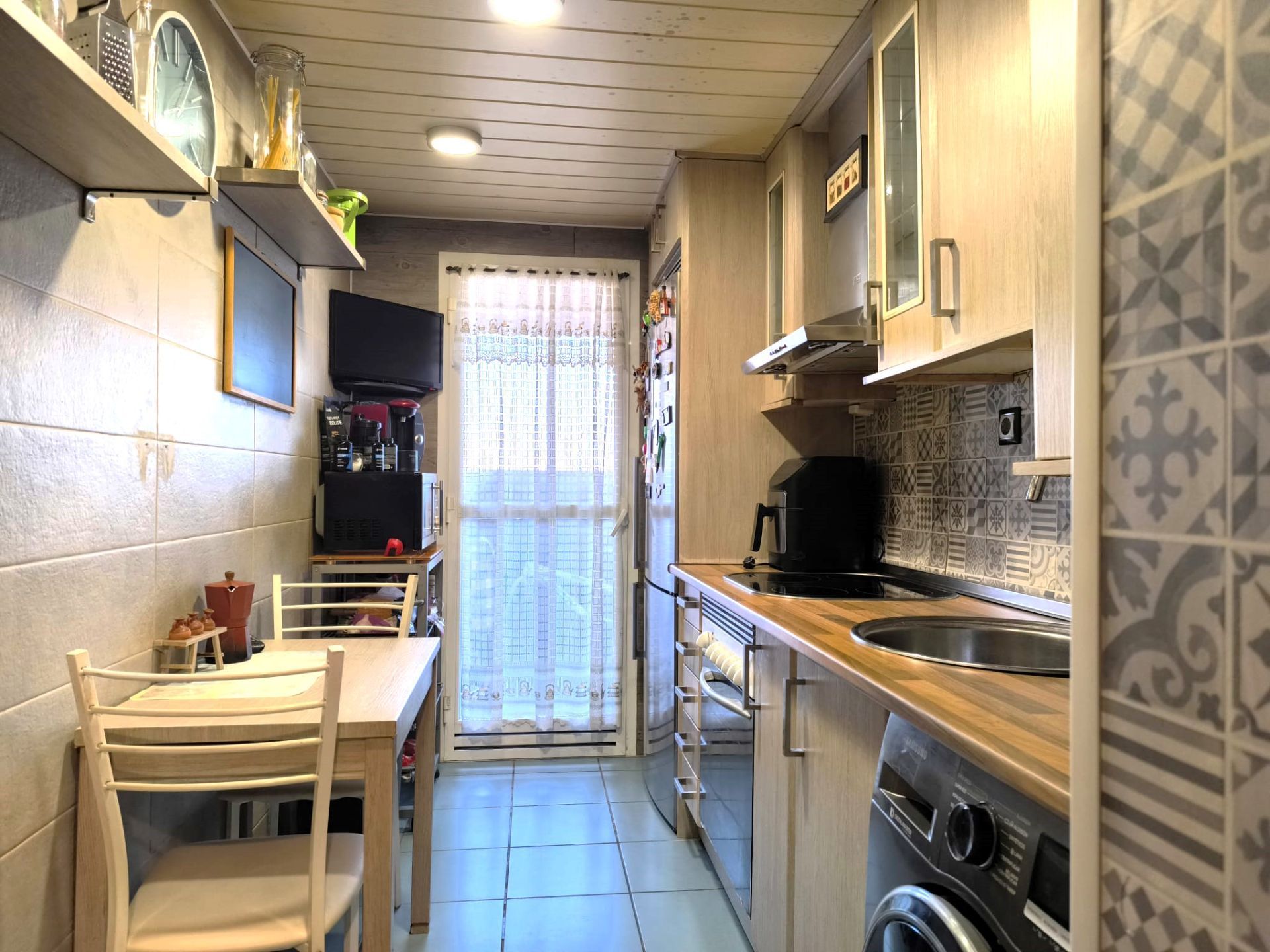 Kitchen of Flat for sale in Alcorcón  with Air Conditioner and Heating