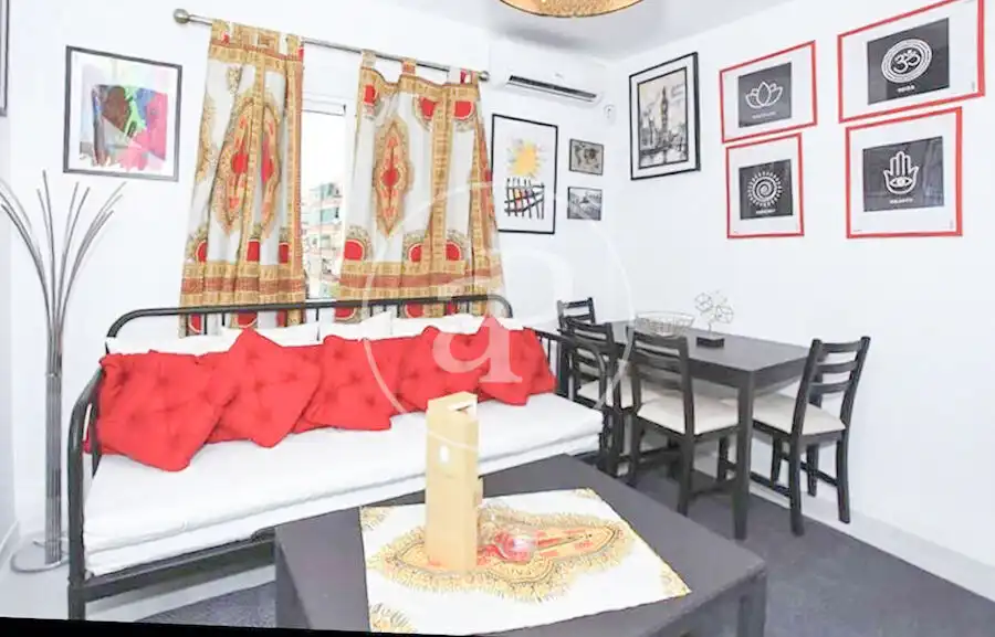 Sala d'estar de Dúplex en venda en Alicante / Alacant amb Calefacció, Moblat i Balcó
