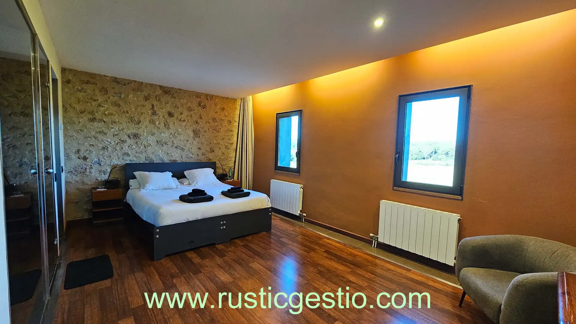 Bedroom of Country homes for sale in Terrades  with Air Conditioner, Heating and Private garden