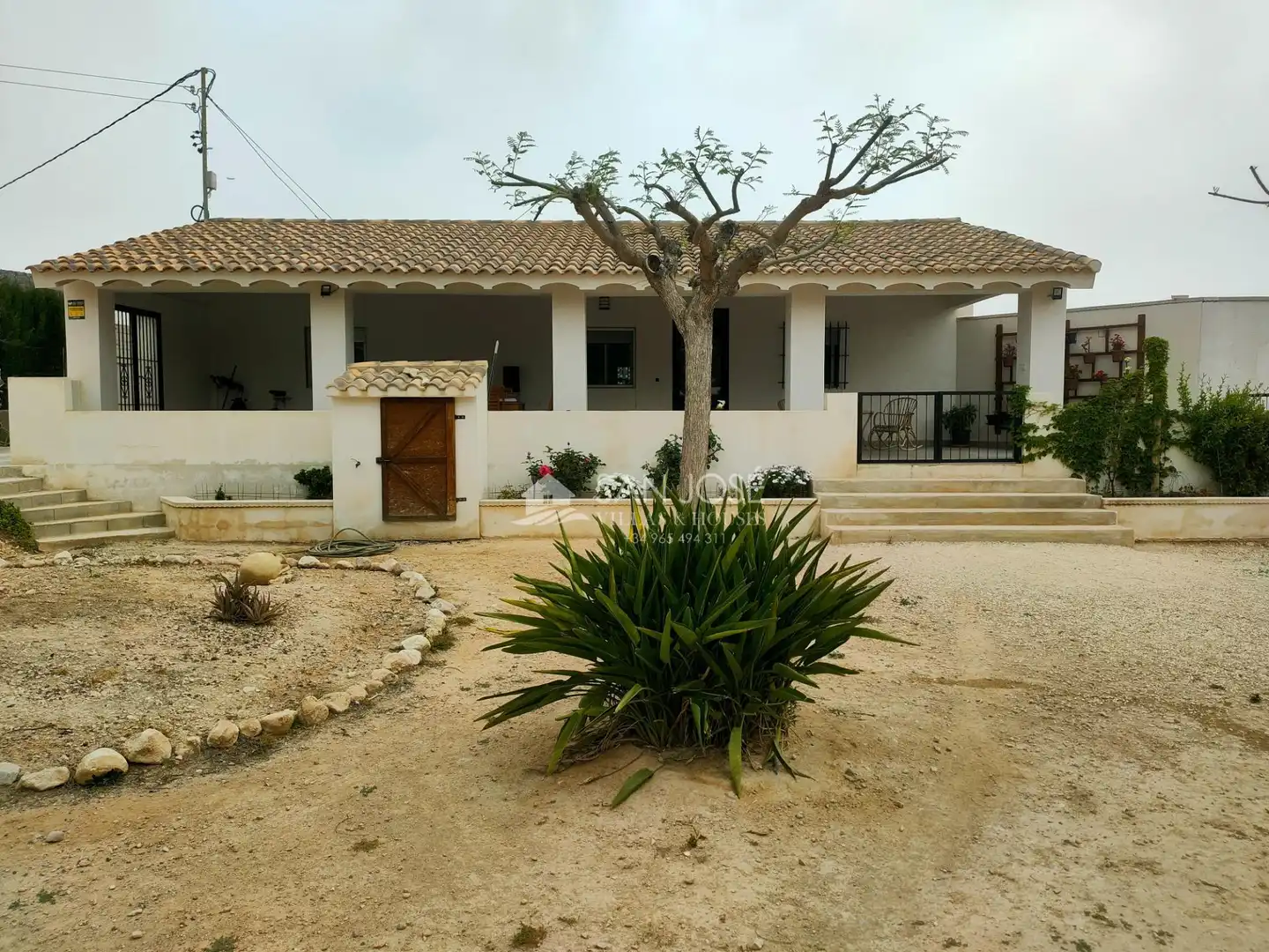 Vista exterior de Casa o chalet en venta en Aspe con Calefacción, Jardín privado y Trastero