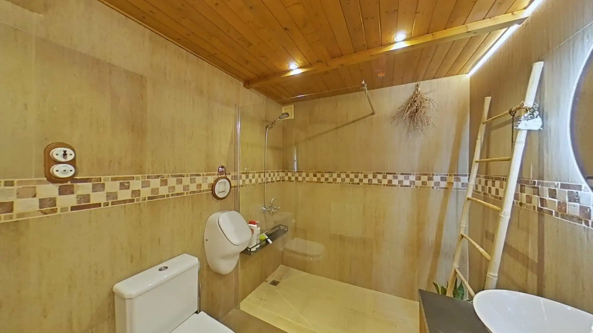 Baño de Casa o chalet en venta en L'Ametlla del Vallès con Aire acondicionado, Calefacción y Jardín privado
