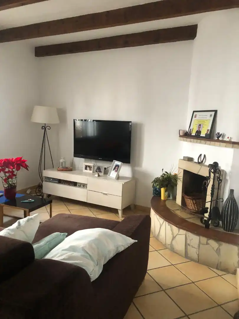 Sala d'estar de Finca rústica en venda en Estepona amb Aire condicionat, Calefacció i Terrassa