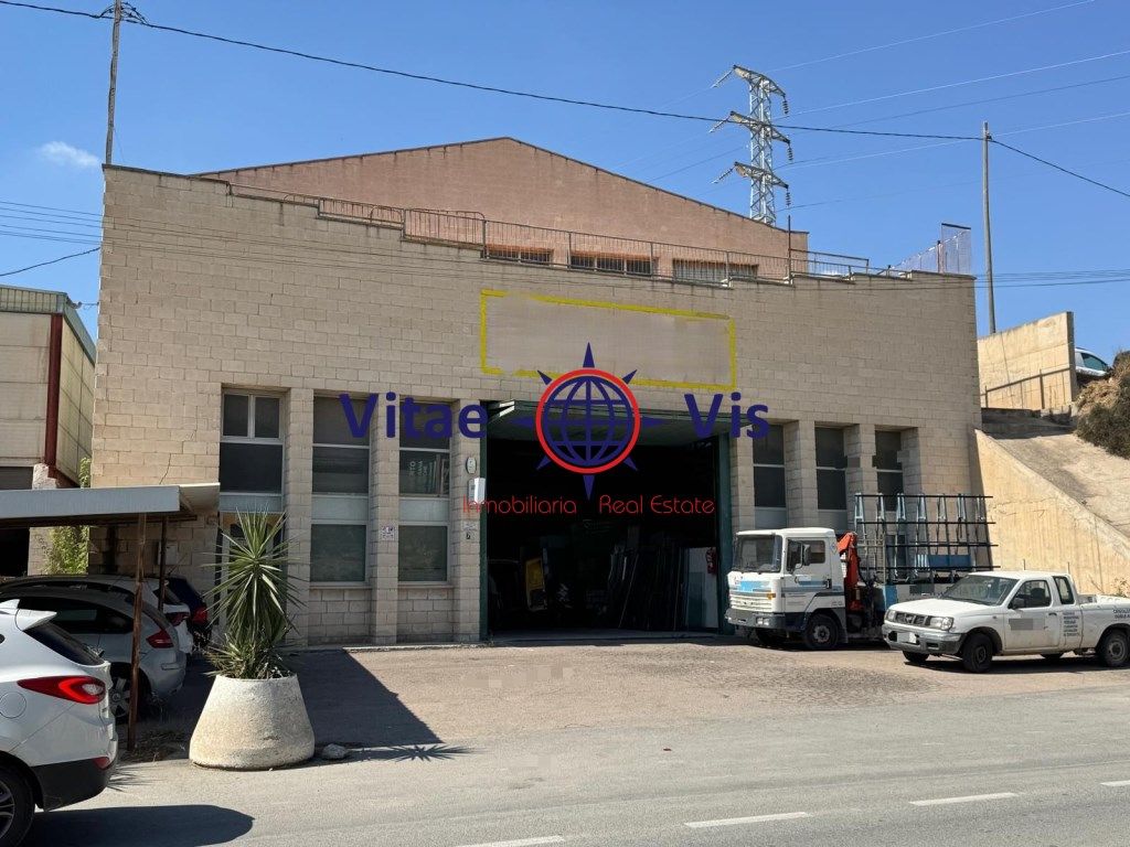 Exterior view of Industrial buildings for sale in Lorca