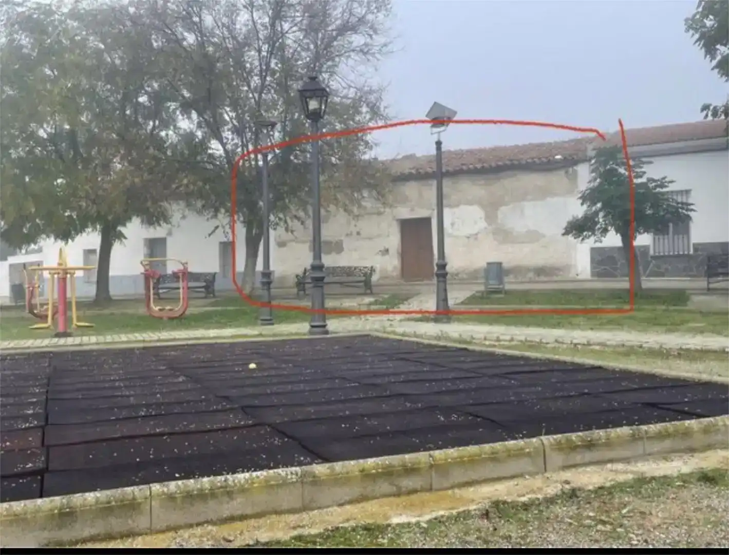Vista exterior de Planta baja en venta en Calzadilla de los Barros