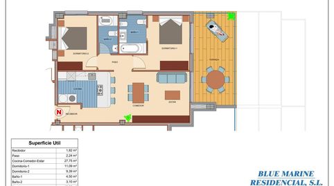 Foto 3 de Piso en venta en Avinguda de L'atlàntic, Casco Urbano, Vinaròs