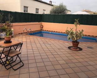 Swimming pool of Single-family semi-detached for sale in Palau-solità i Plegamans  with Heating, Private garden and Swimming Pool