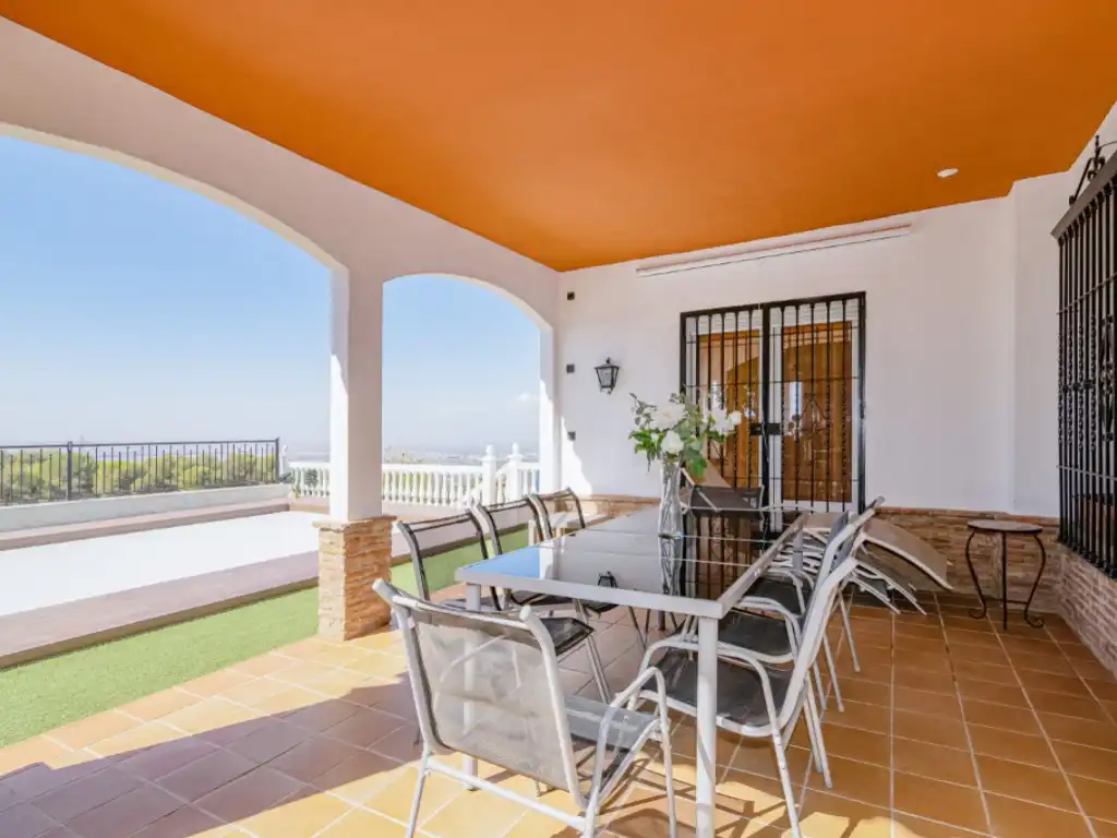 Terraza de Casa o chalet en venta en Monachil con Jardín privado, Terraza y Piscina