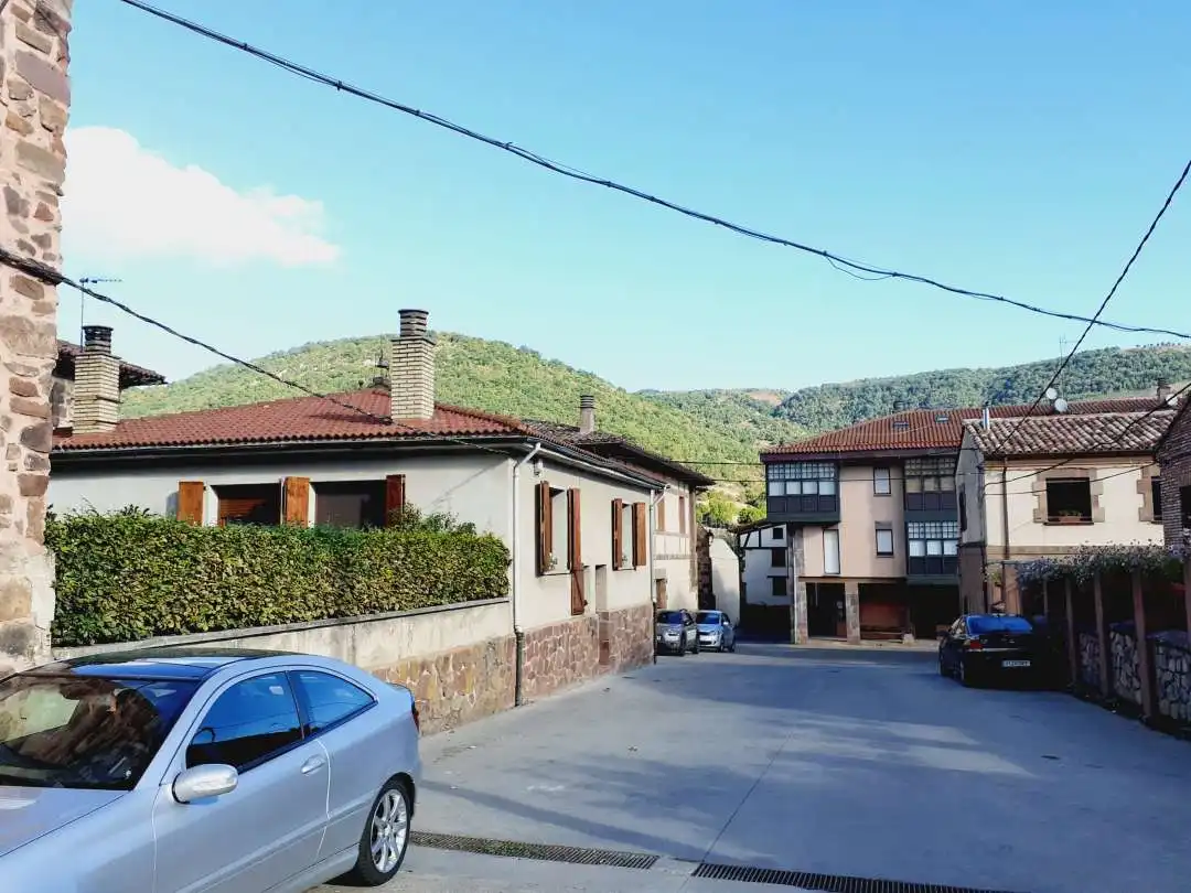 Vista exterior de Casa o xalet en venda en Valgañón amb Calefacció i Traster