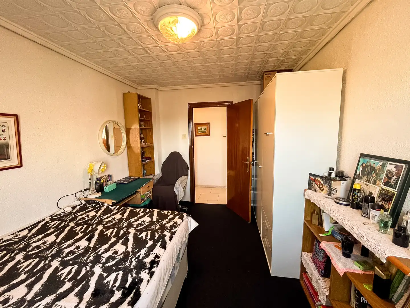 Schlafzimmer von Wohnung zum Verkauf in Sagunto / Sagunt mit Klimaanlage, Heizung und Möbliert