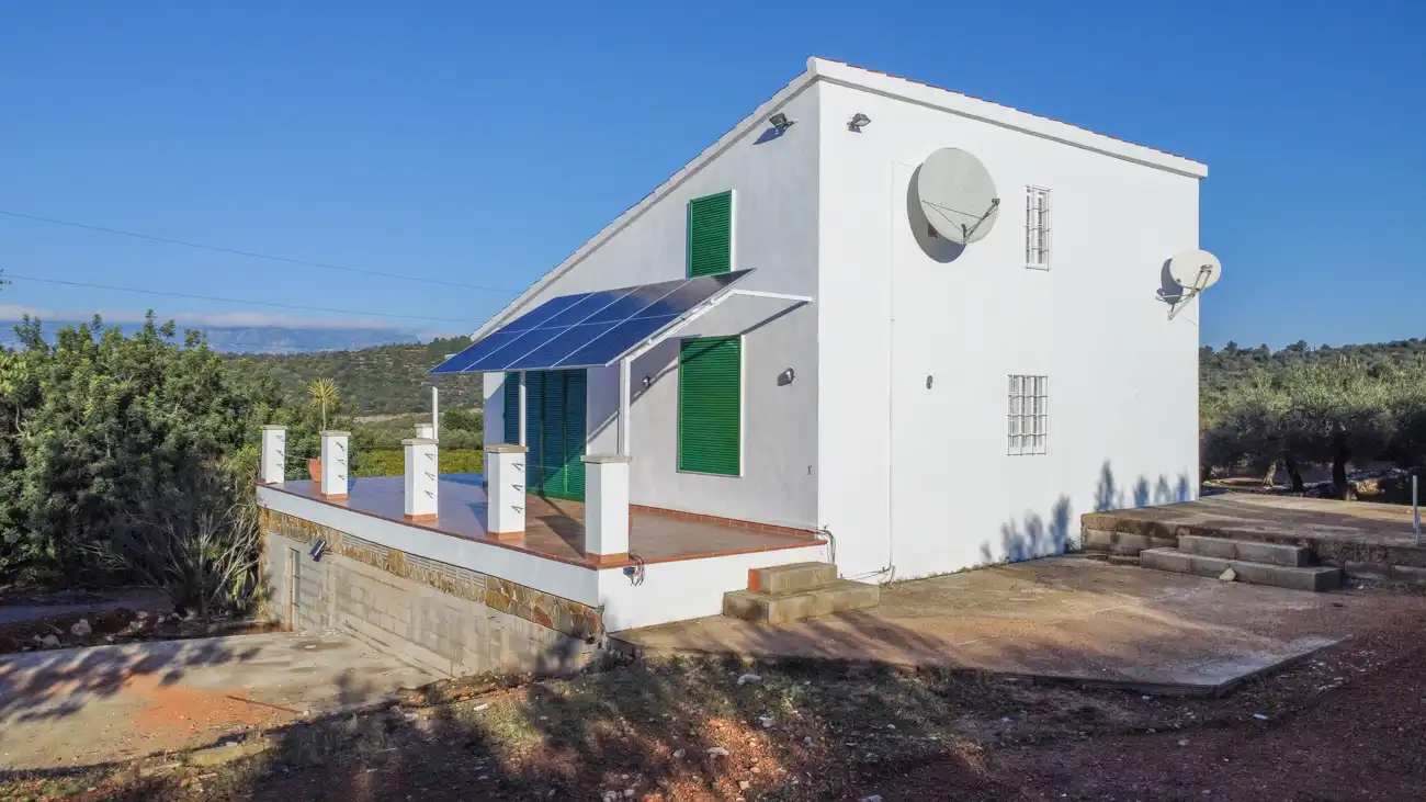 Exterior view of Country homes for sale in Freginals  with Air Conditioner, Terrace and Furnished