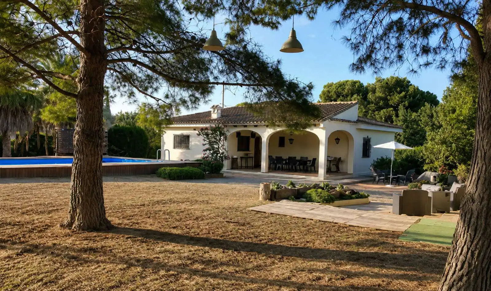 Jardín de Apartamento para compartir en Riba-roja de Túria con Aire acondicionado, Calefacción y Terraza
