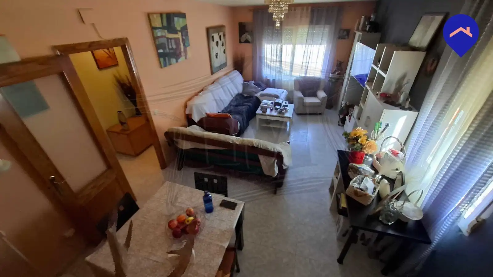 Sala de estar de Casa o chalet en venta en Pioz con Jardín privado, Internet y Alarma