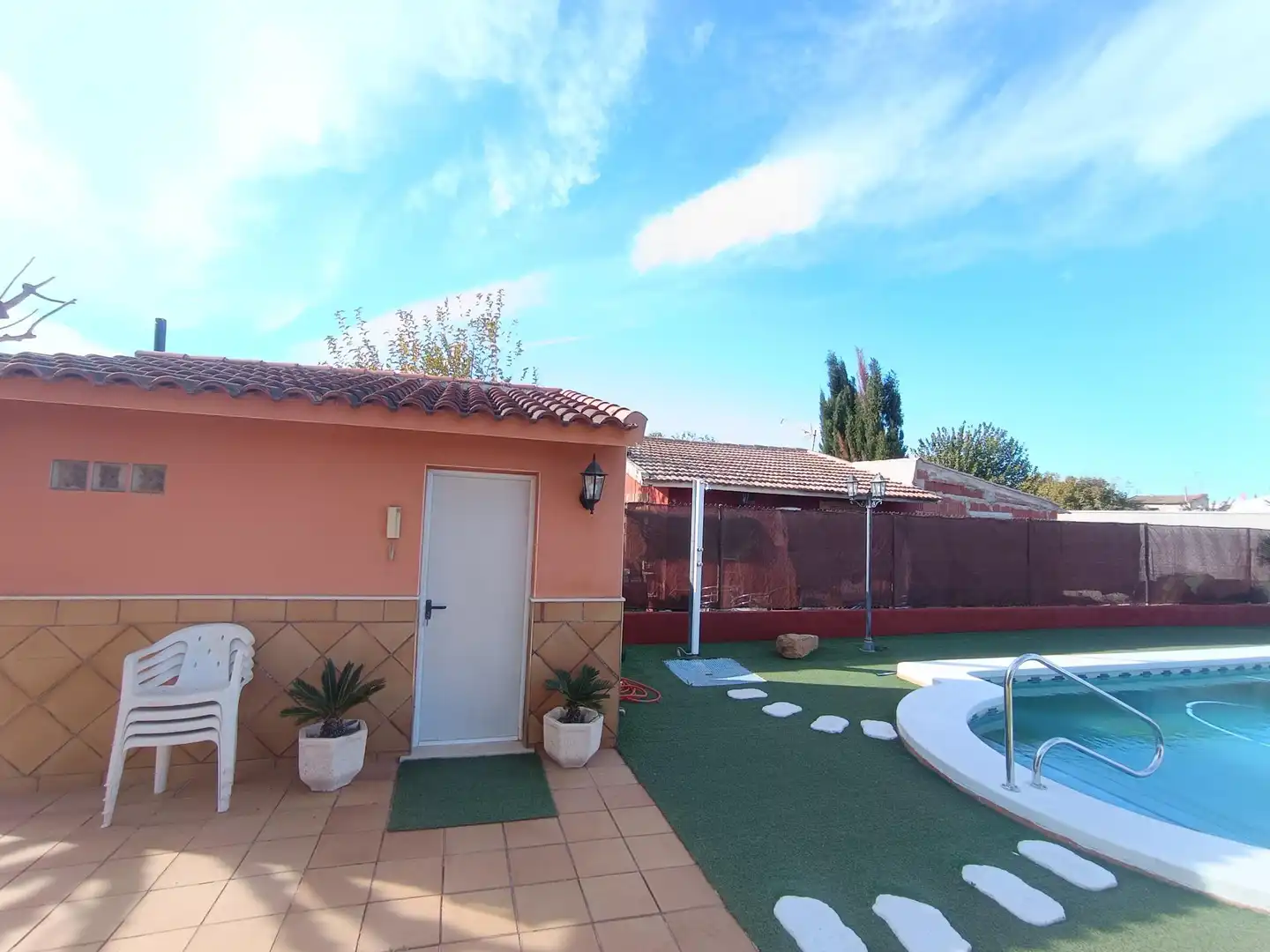 Piscina de Casa o xalet en venda en Murcia amb Aire condicionat, Calefacció i Jardí privat