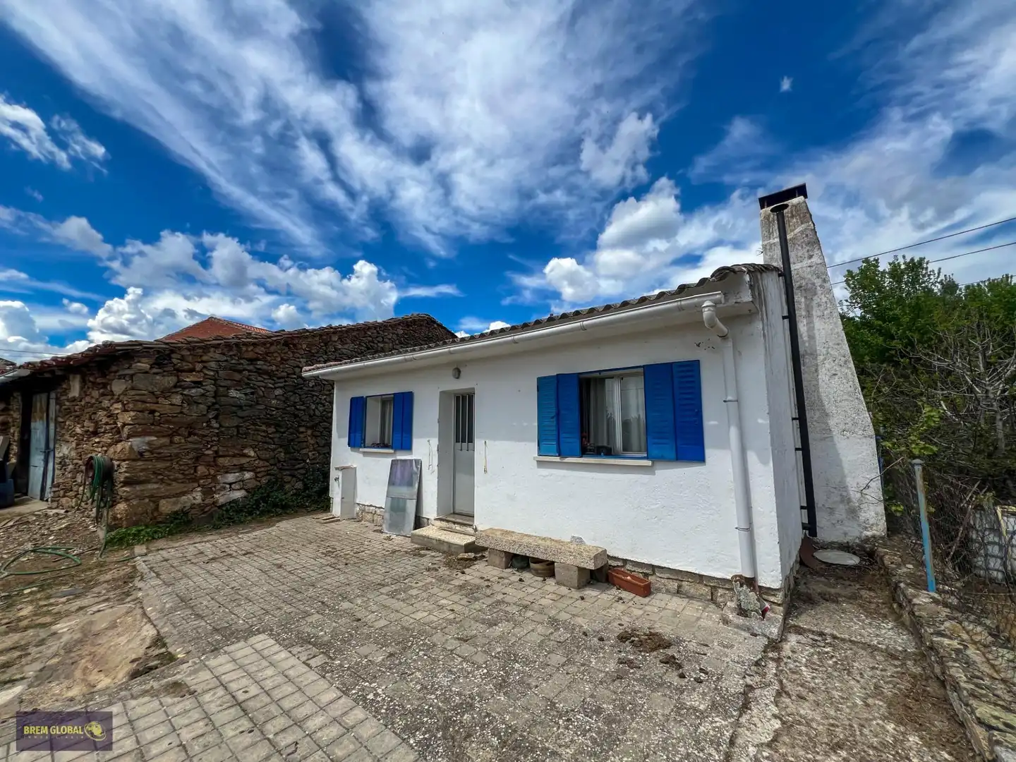 Vista exterior de Casa o chalet en venta en Puentes Viejas con Jardín privado y Trastero