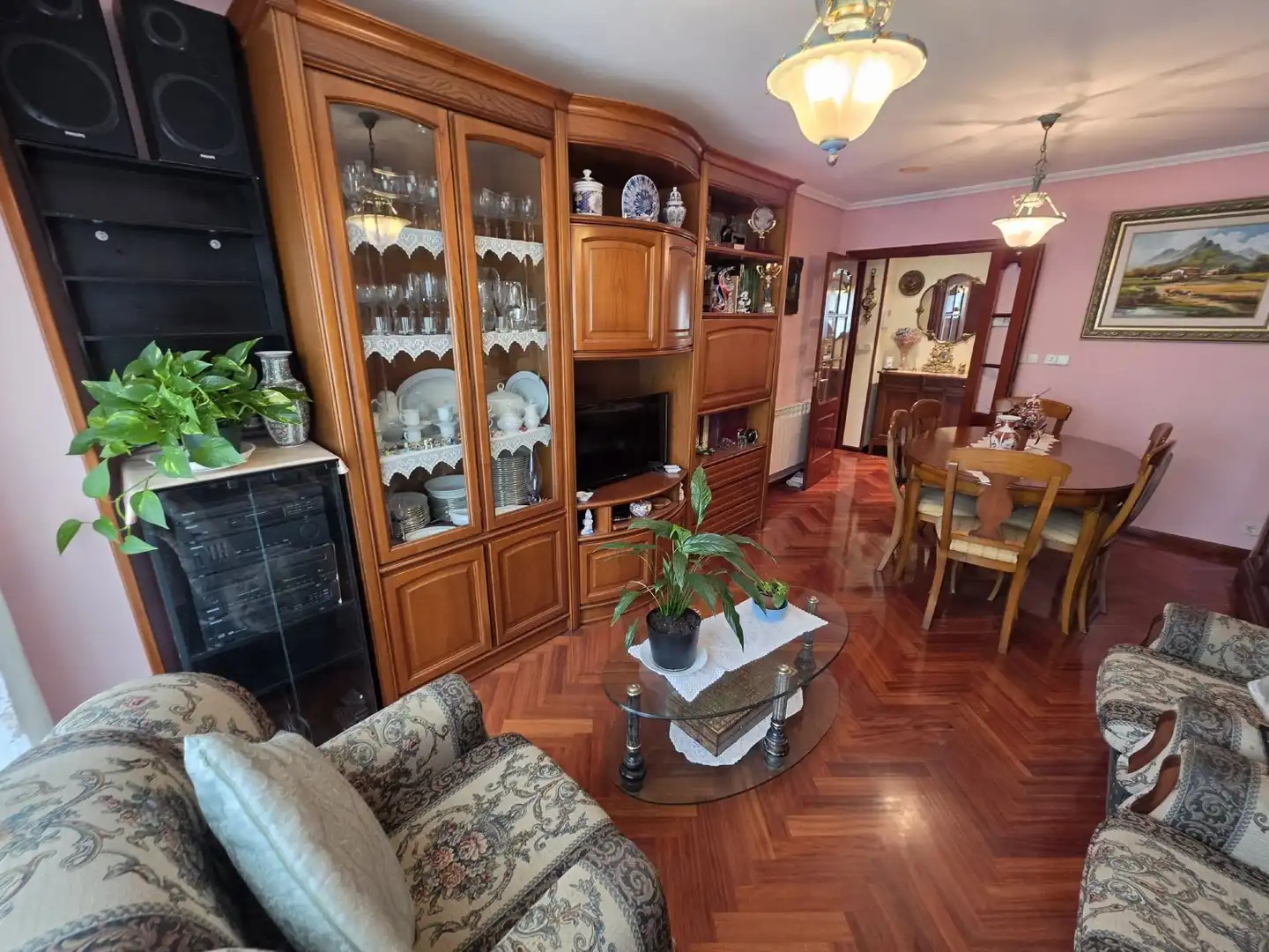 Sala de estar de Piso en venta en A Coruña Capital  con Calefacción y Trastero