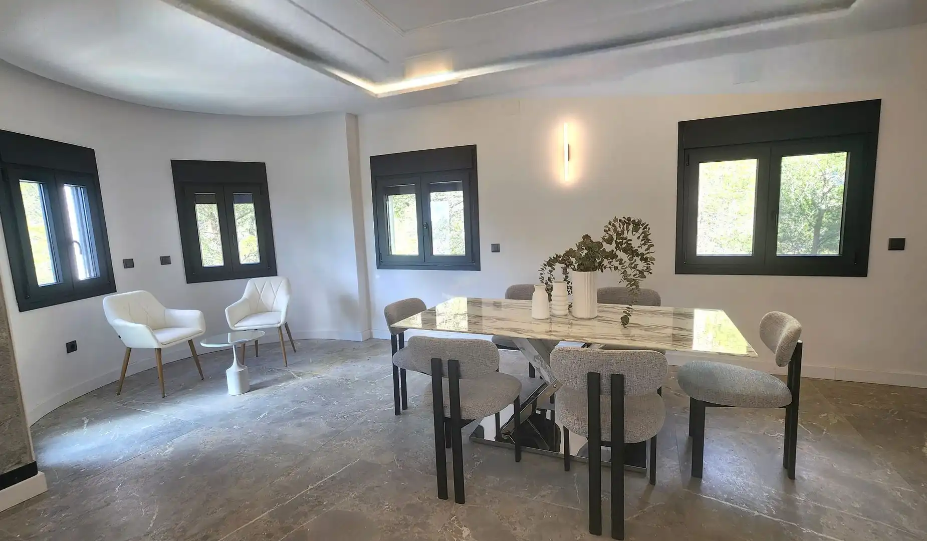 Comedor de Casa o chalet en venta en Altea con Aire acondicionado, Terraza y Piscina
