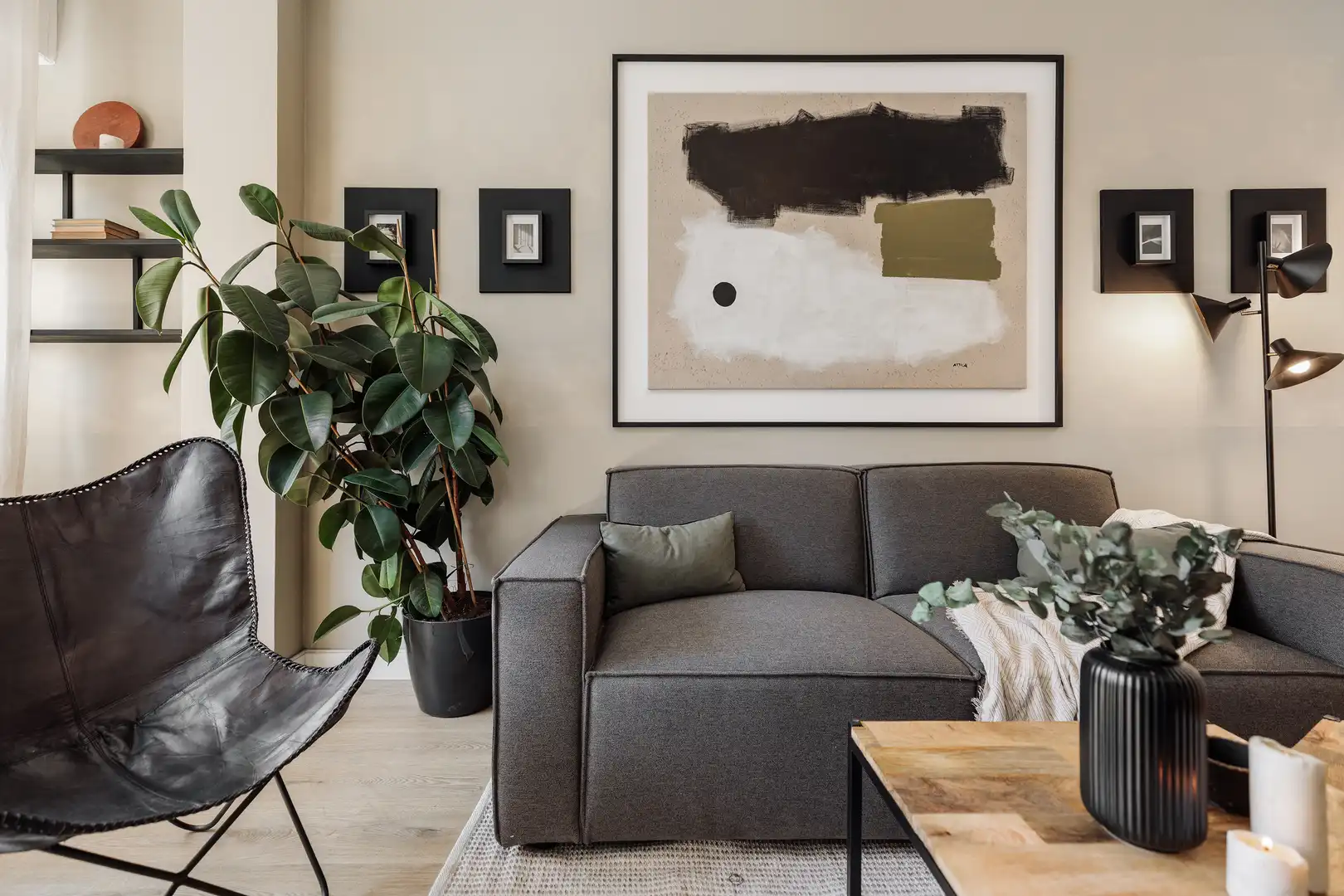 Sala de estar de Apartamento de alquiler en Barcelona con Amueblado, Horno y Lavadora