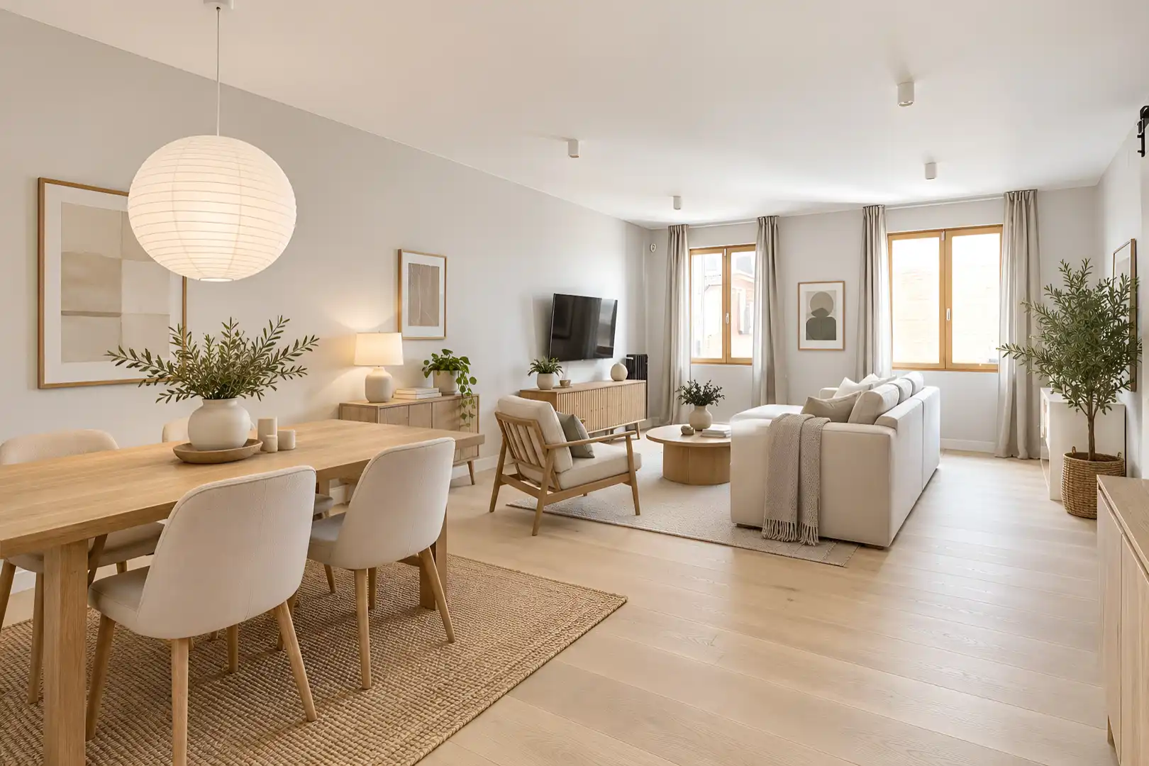 Sala de estar de Piso en venta en Chamartín