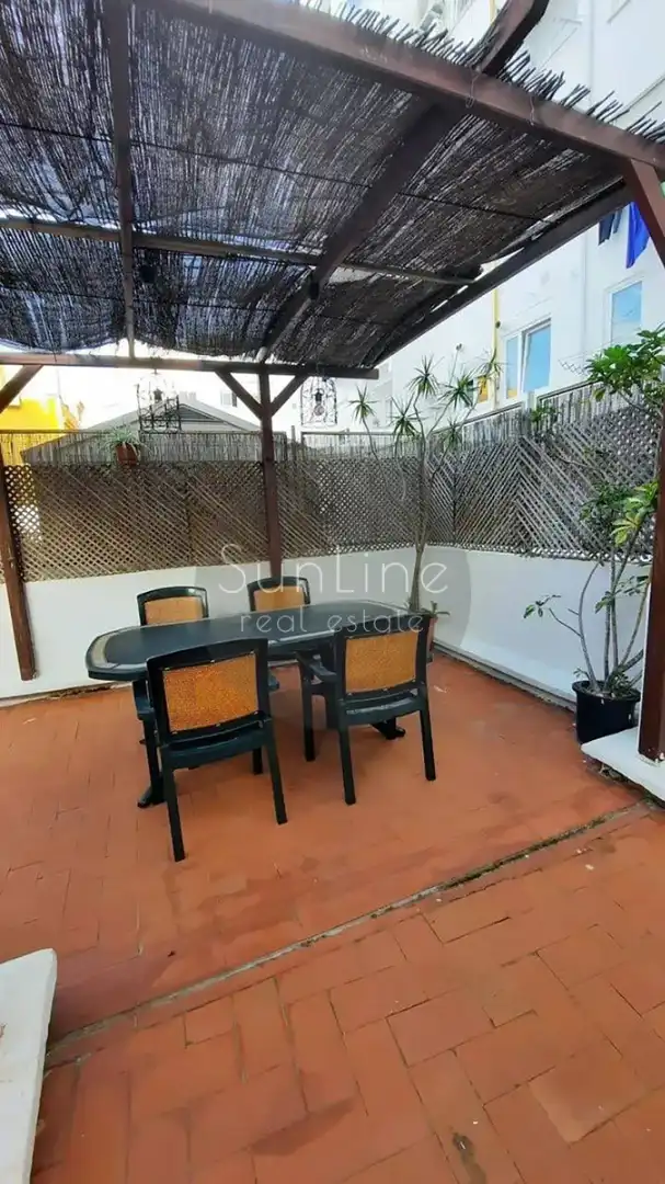 Terrasse von Wohnung zur Miete in Valencia mit Klimaanlage, Terrasse und Möbliert