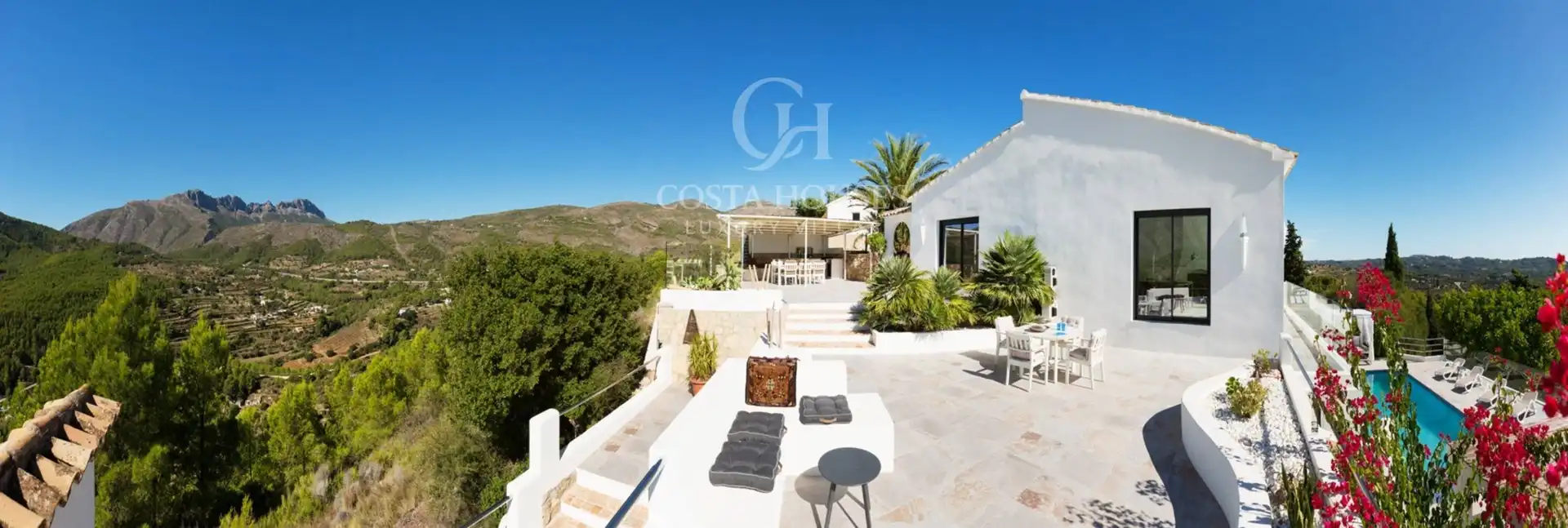 Vista exterior de Casa o chalet en venta en Benissa con Aire acondicionado, Calefacción y Jardín privado