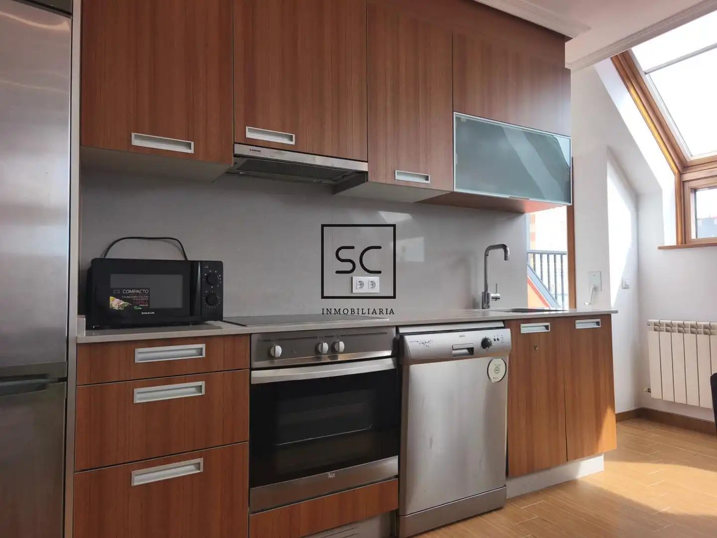 Cocina de Apartamento de alquiler en Porta Nova