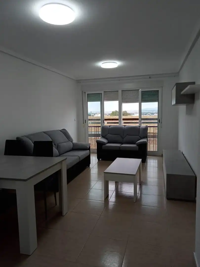 Sala de estar de Piso de alquiler en  Murcia Capital con Terraza y Trastero