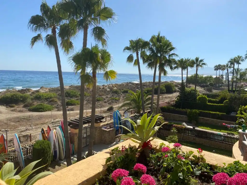 Exterior view of Houses for sale in Marbella  with Air Conditioner, Private garden and Terrace
