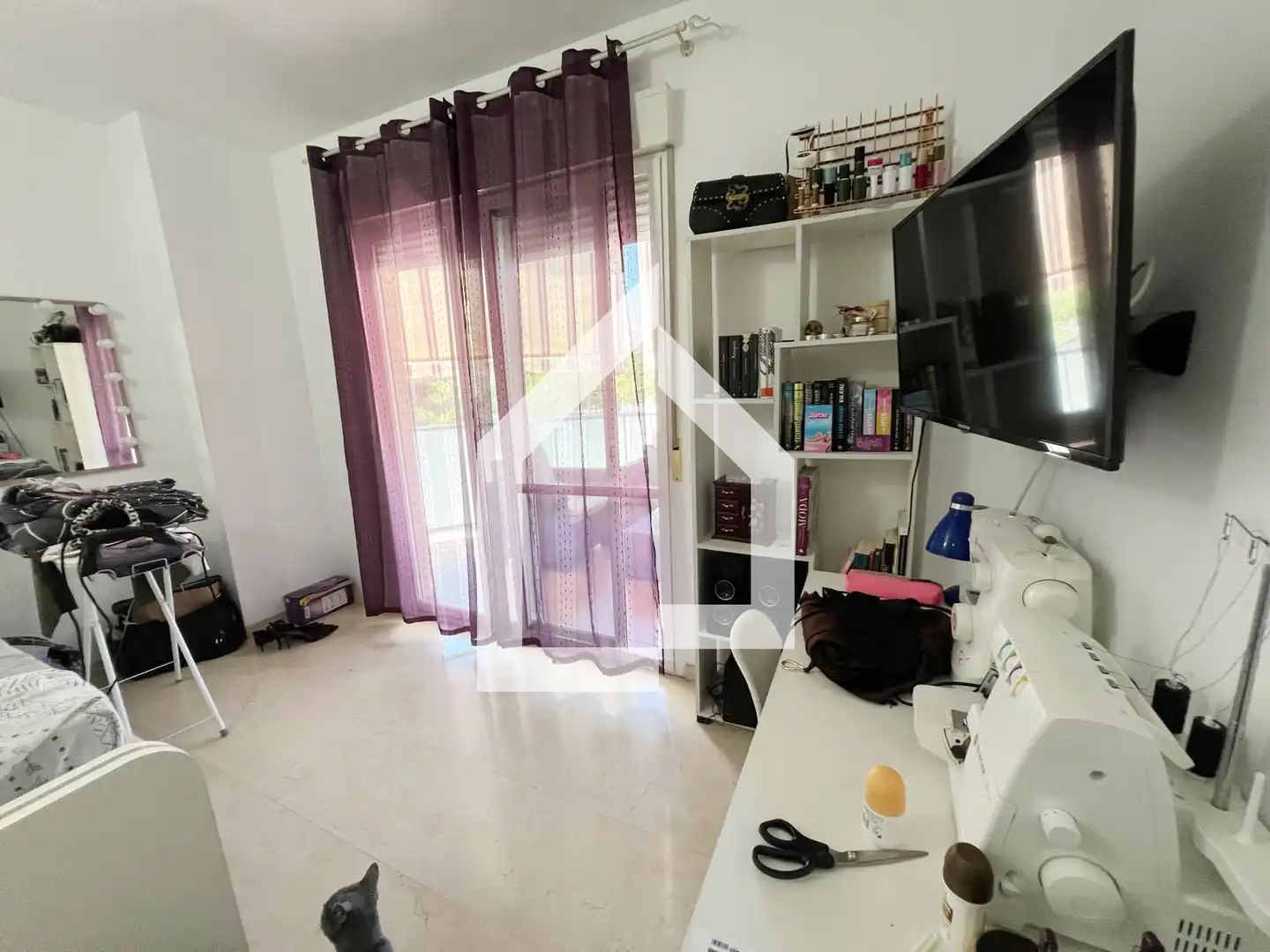 Sala de estar de Piso en venta en San Vicente del Raspeig / Sant Vicent del Raspeig con Aire acondicionado, Terraza y Piscina comunitaria