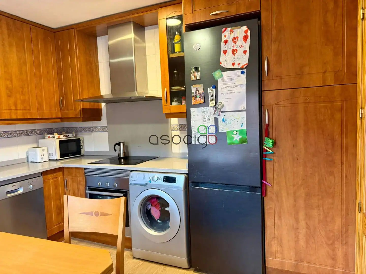 Cocina de Casa adosada en venta en Chiloeches con Calefacción y Jardín privado