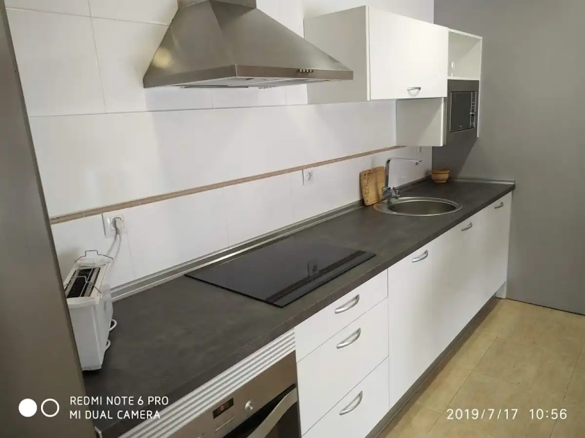 Kitchen of Flat for rent in Plasencia  with Air Conditioner and Heating