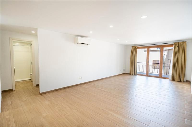 Sala d'estar de Pis de lloguer en  Palma de Mallorca amb Balcó