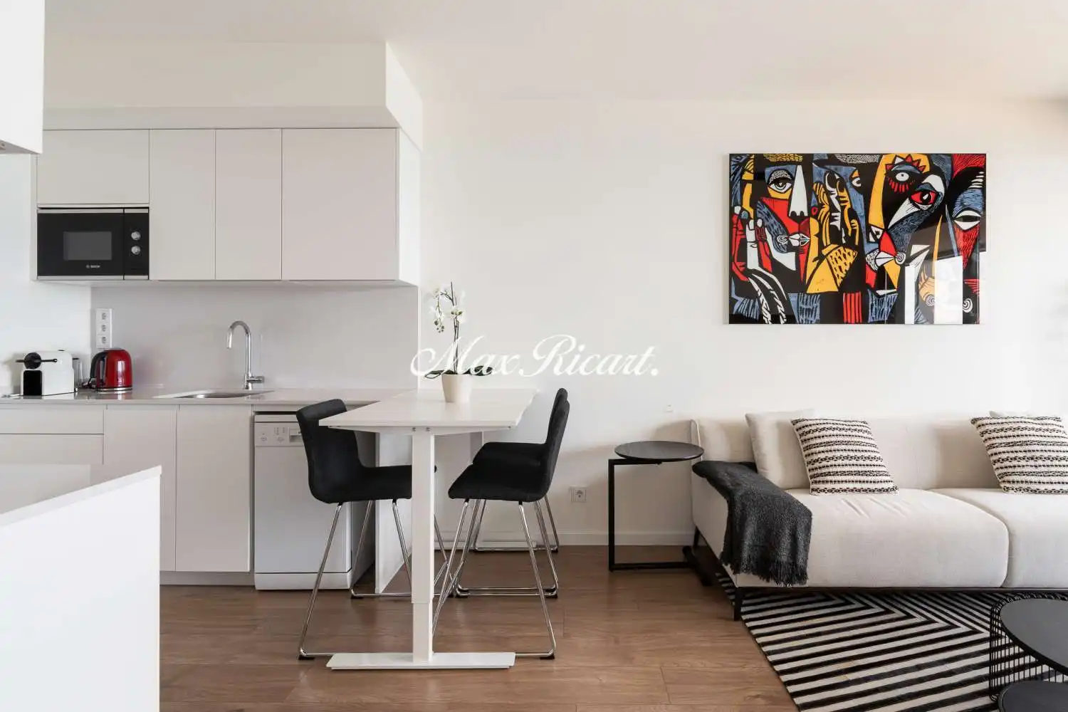 Sala de estar de Ático de alquiler en Barcelona con Aire acondicionado, Calefacción y Terraza